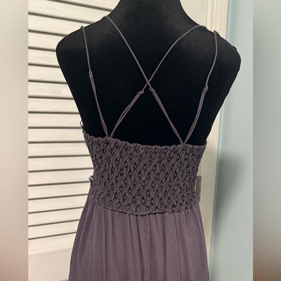 Free People “Adela” Dress in a beautiful Purple Color Size M woman’s. - Picture 5 of 6